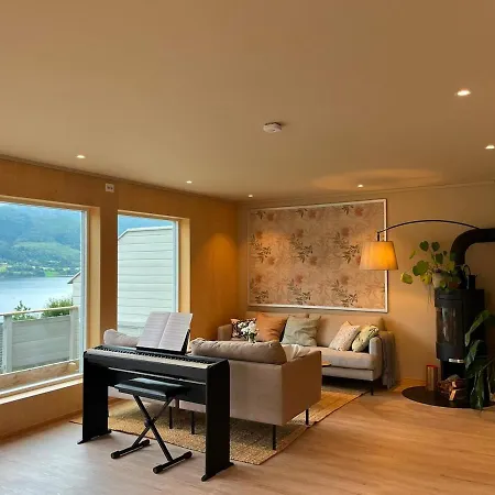 Apartament Panoramic Water Views - Modern - Free Parking Voss