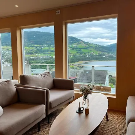 Apartament Panoramic Water Views - Modern - Free Parking Voss